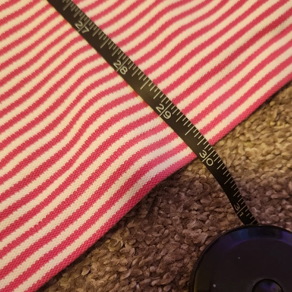 Ralph Lauren Pink Striped Polo Shirt